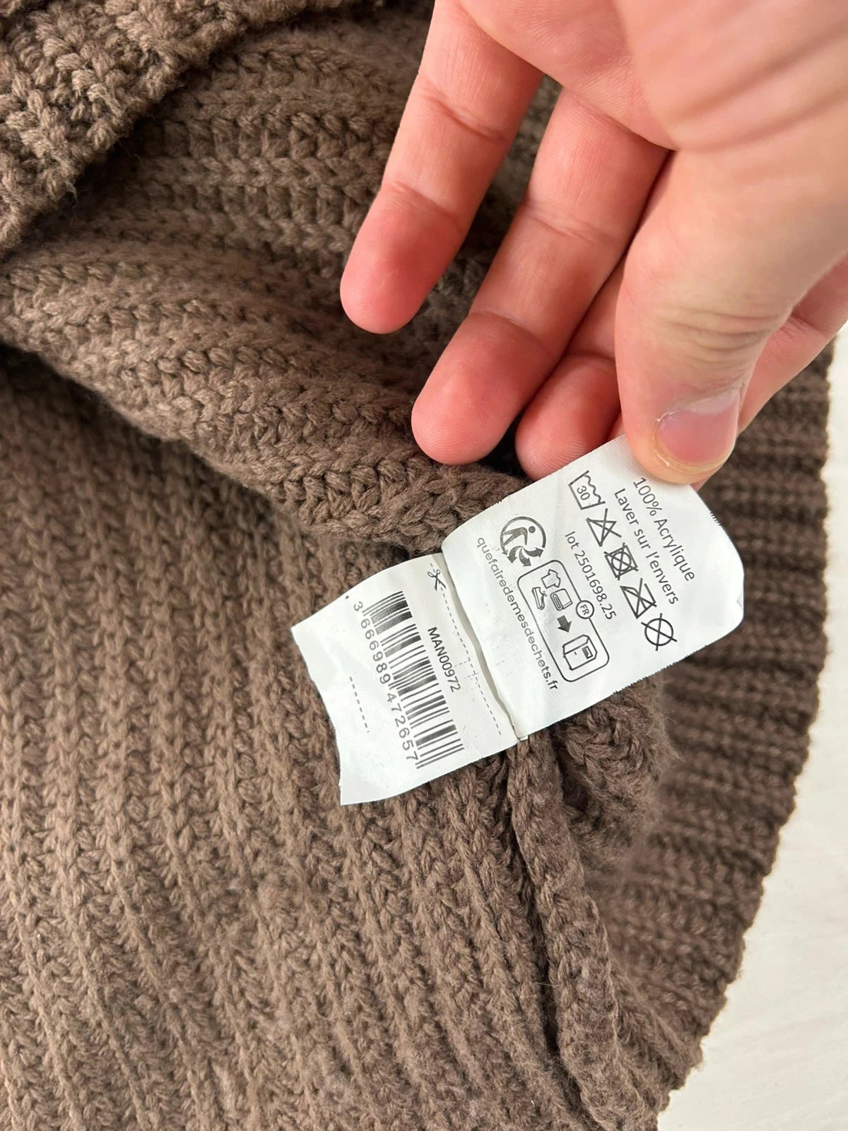 Vintage brown manoukian cardigan vest – photo 8